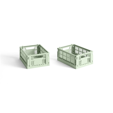 HAY Colour Crate Mini (2 st.) - Mint